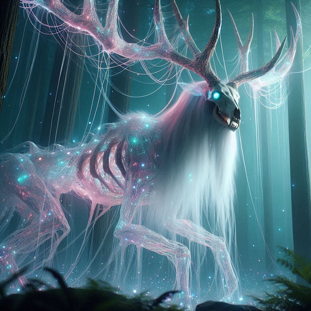 Beautiful but creepy