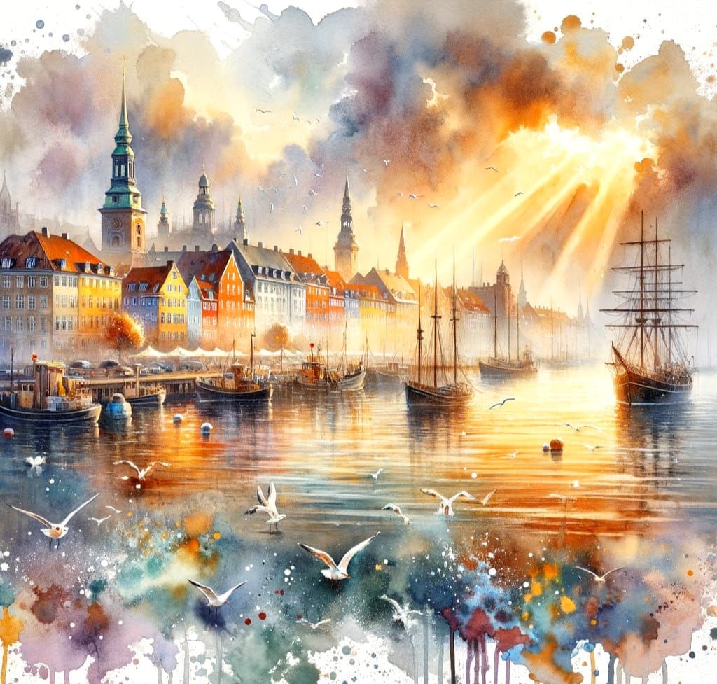 Old Copenhagen Docks  by @Joanna7