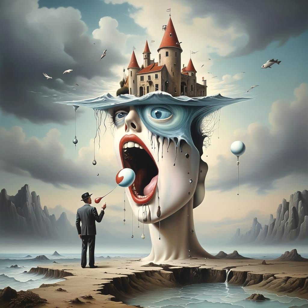 surrealism at it's weirdest  by @Your Illusion HJ Art