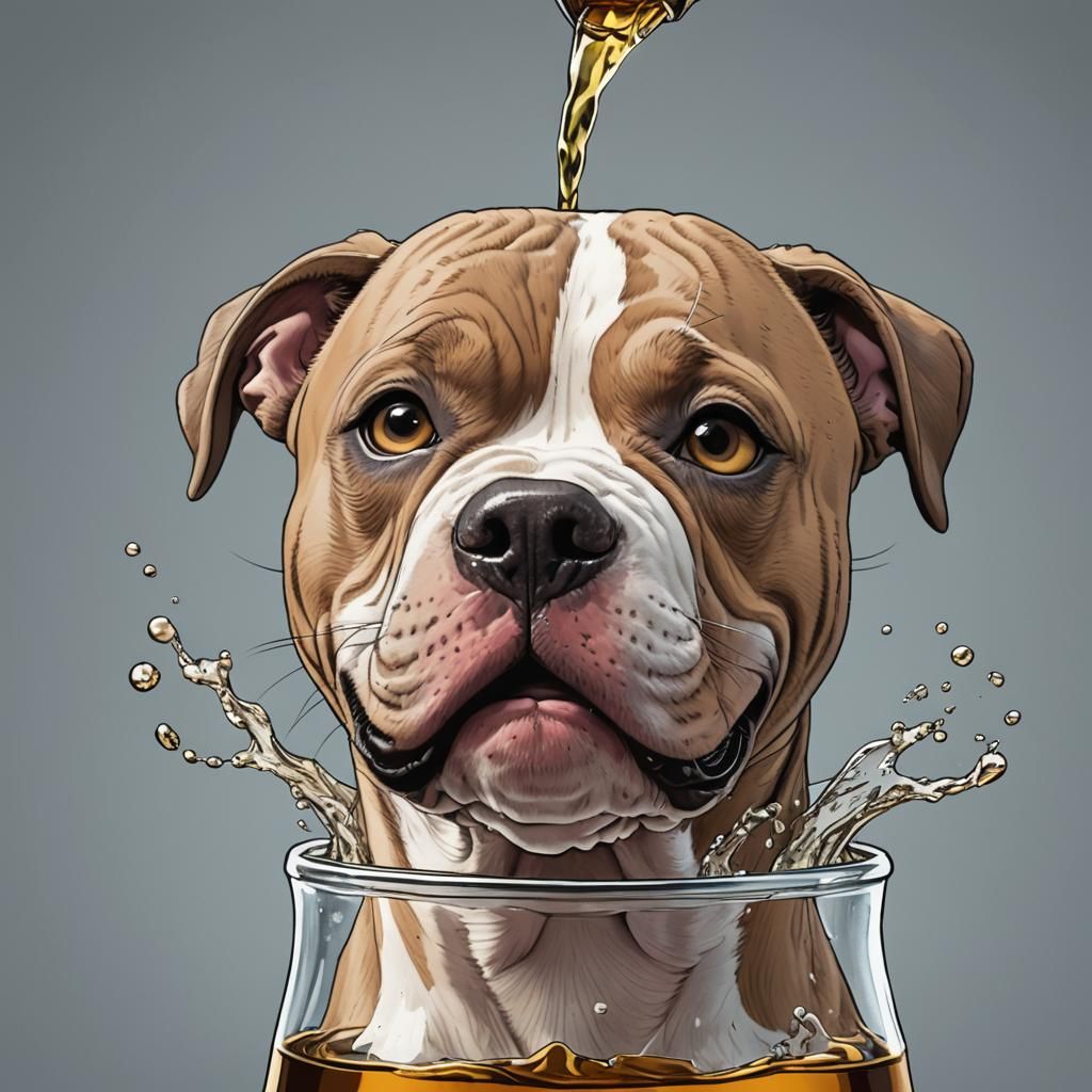 Pouring out of a bottle,extreme close-up of cartoon anime st...