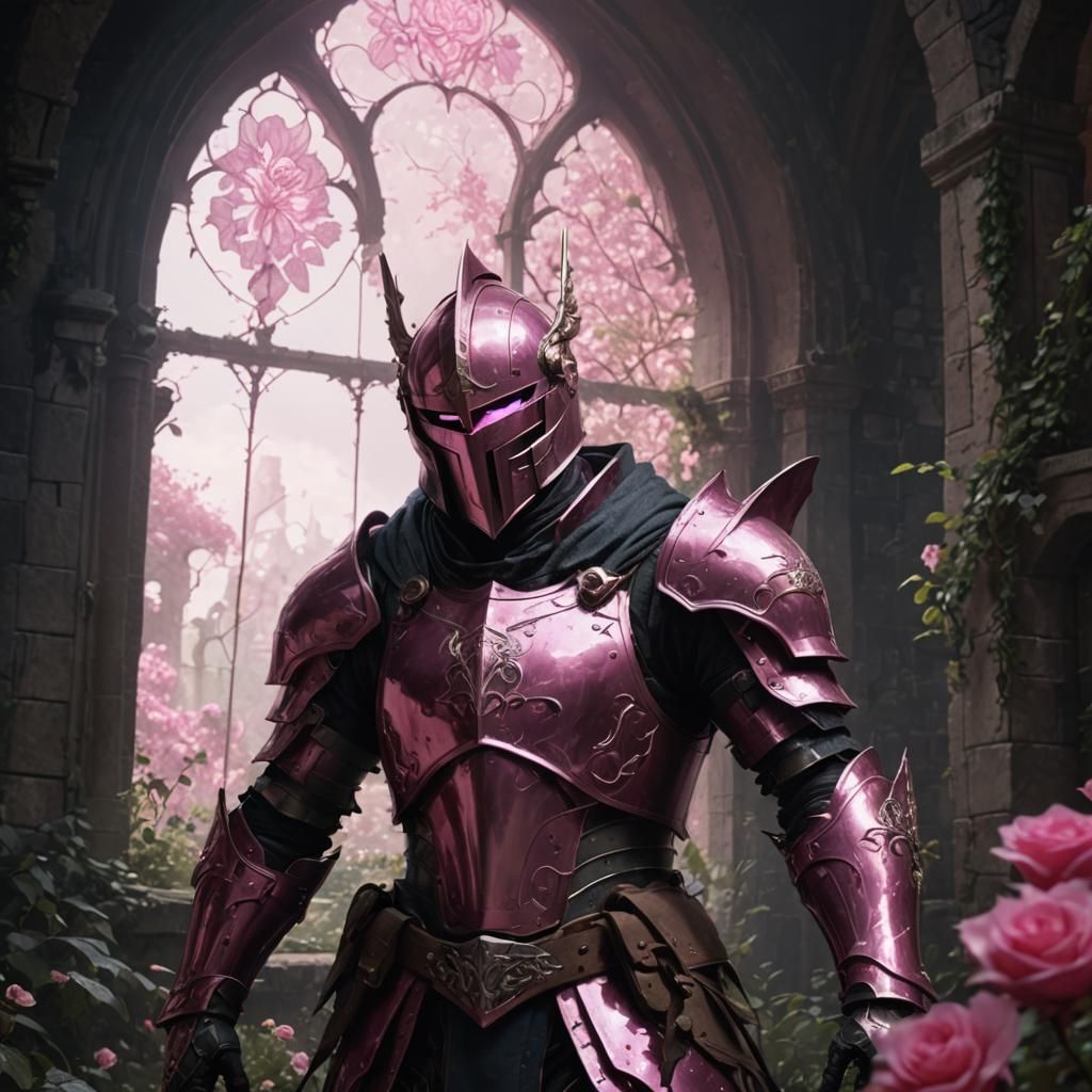 Knight of the roses - AI Generated Artwork - NightCafe Creator