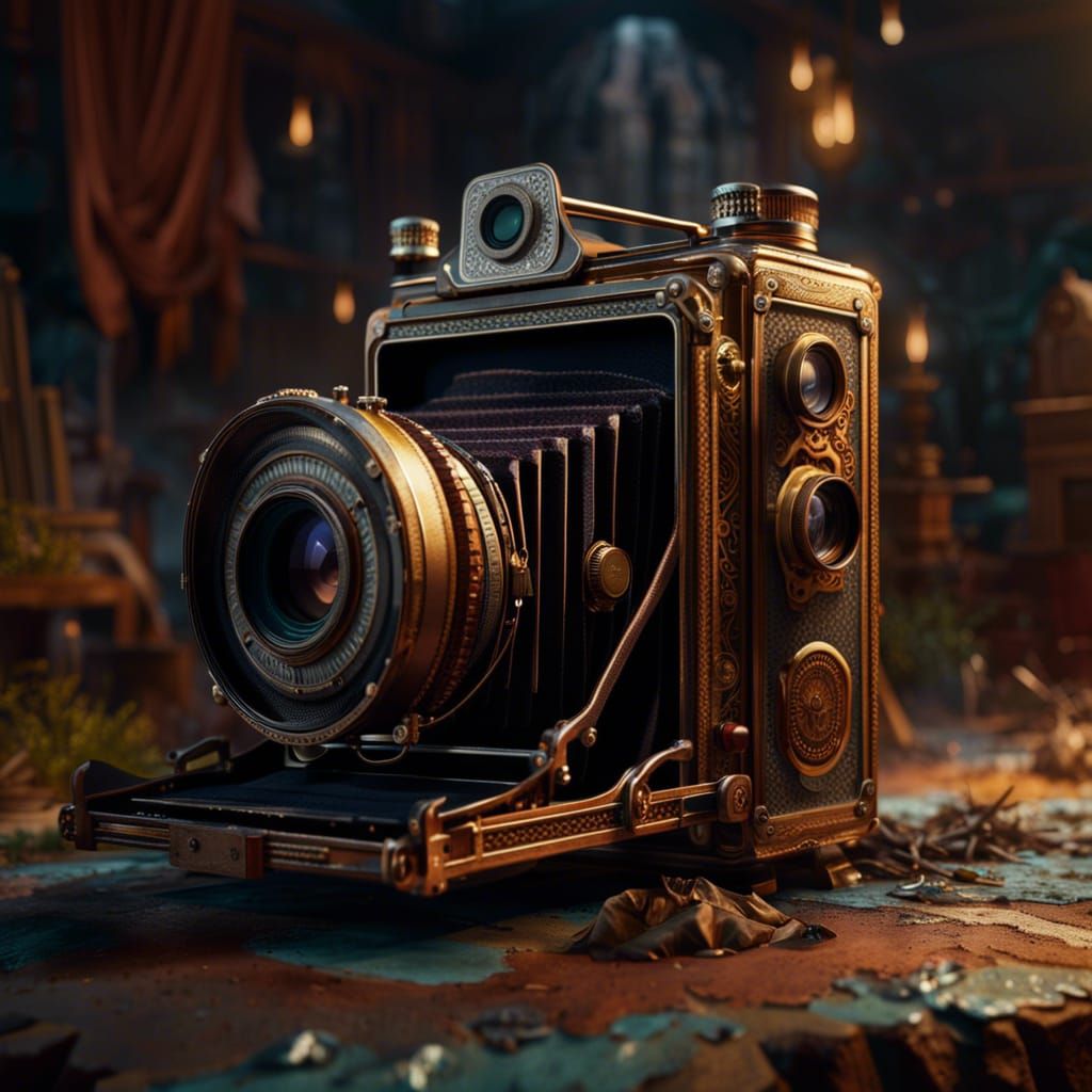 Vintage camera  by @Star 