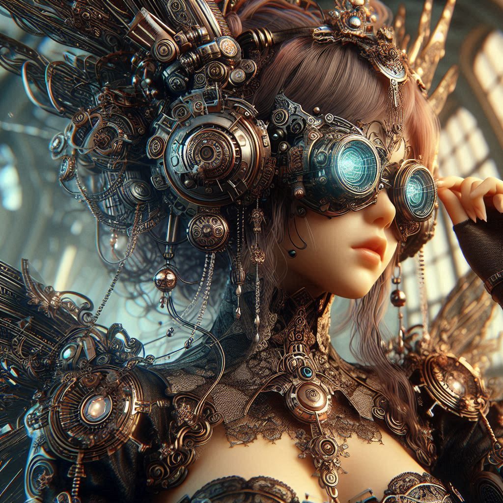 Steampunk girl