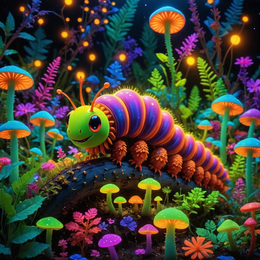 Cute caterpillar  by @Bunny77