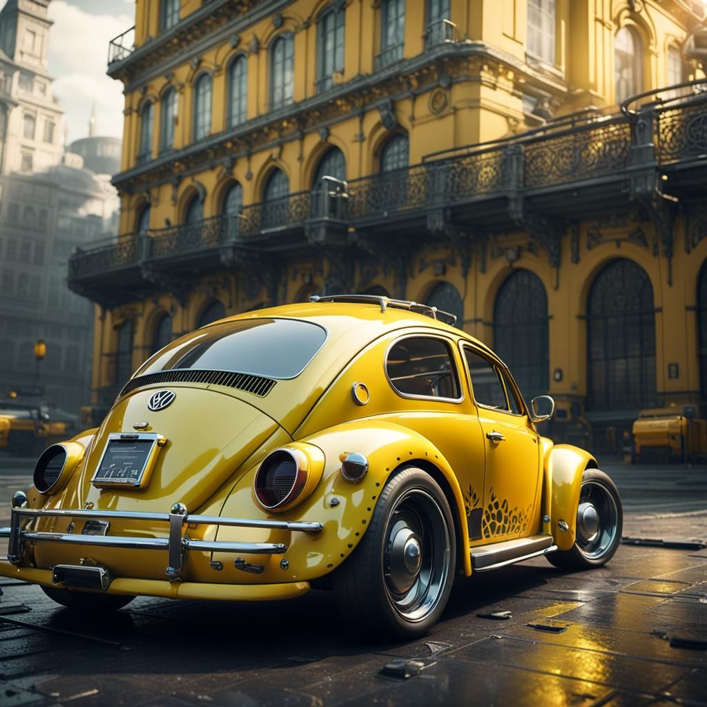 Vw beetle wants to be Porsche one day  by @aleksandar tevdovski