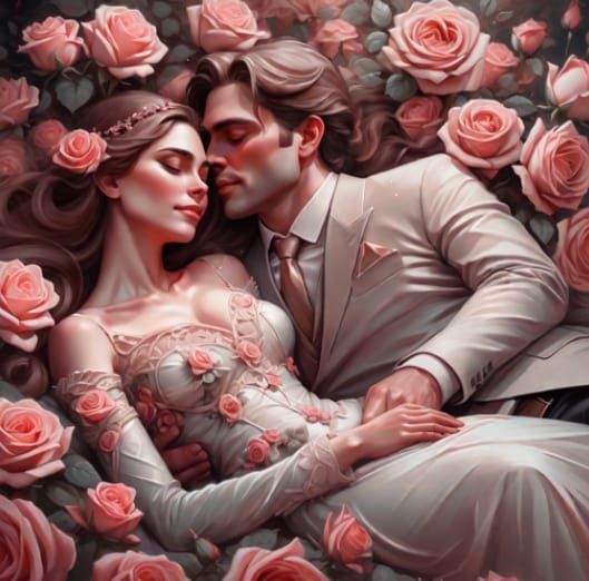 🌹🤵Wedding Bed of Roses👰🌹