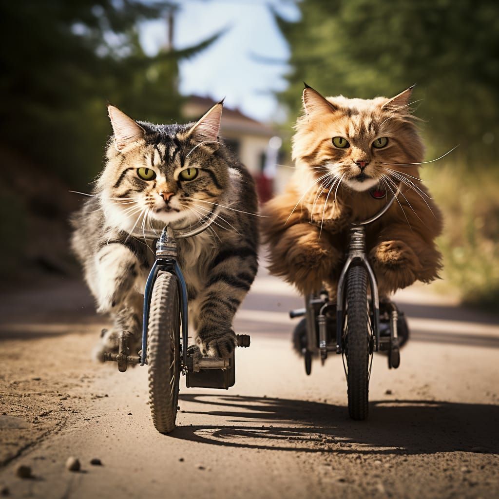 Feline Bike, at last!