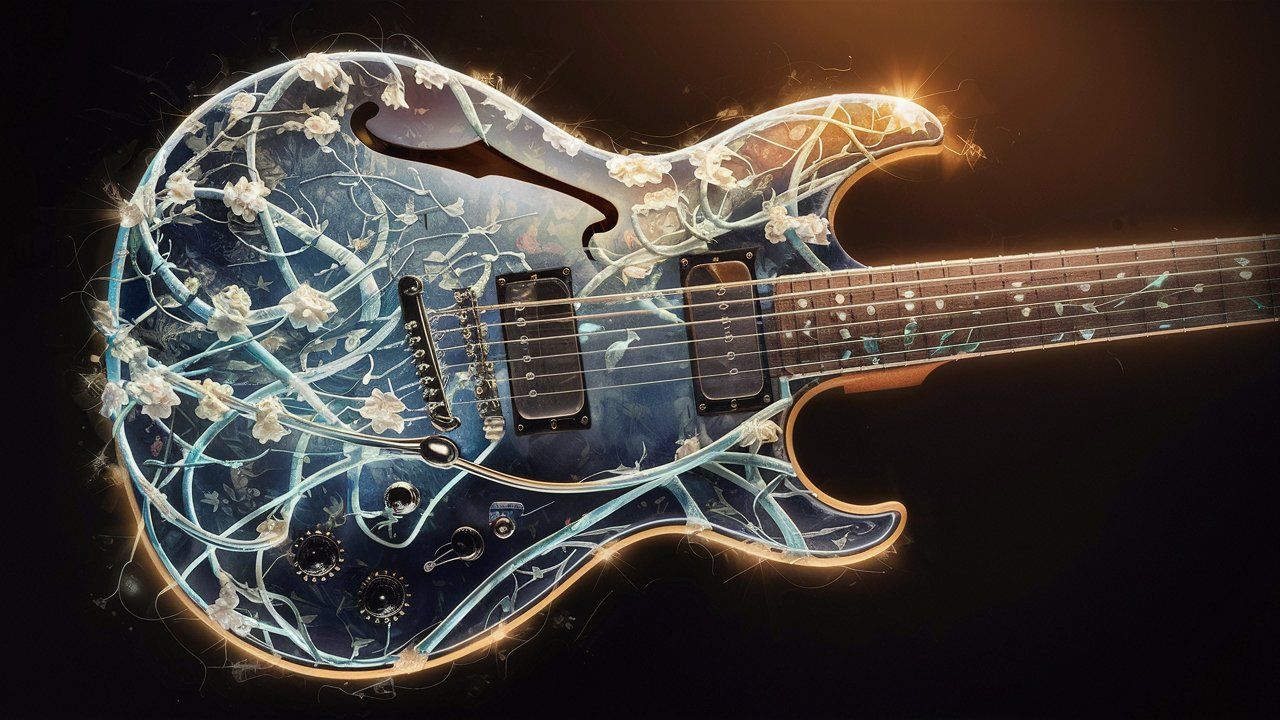 Flowers guitar