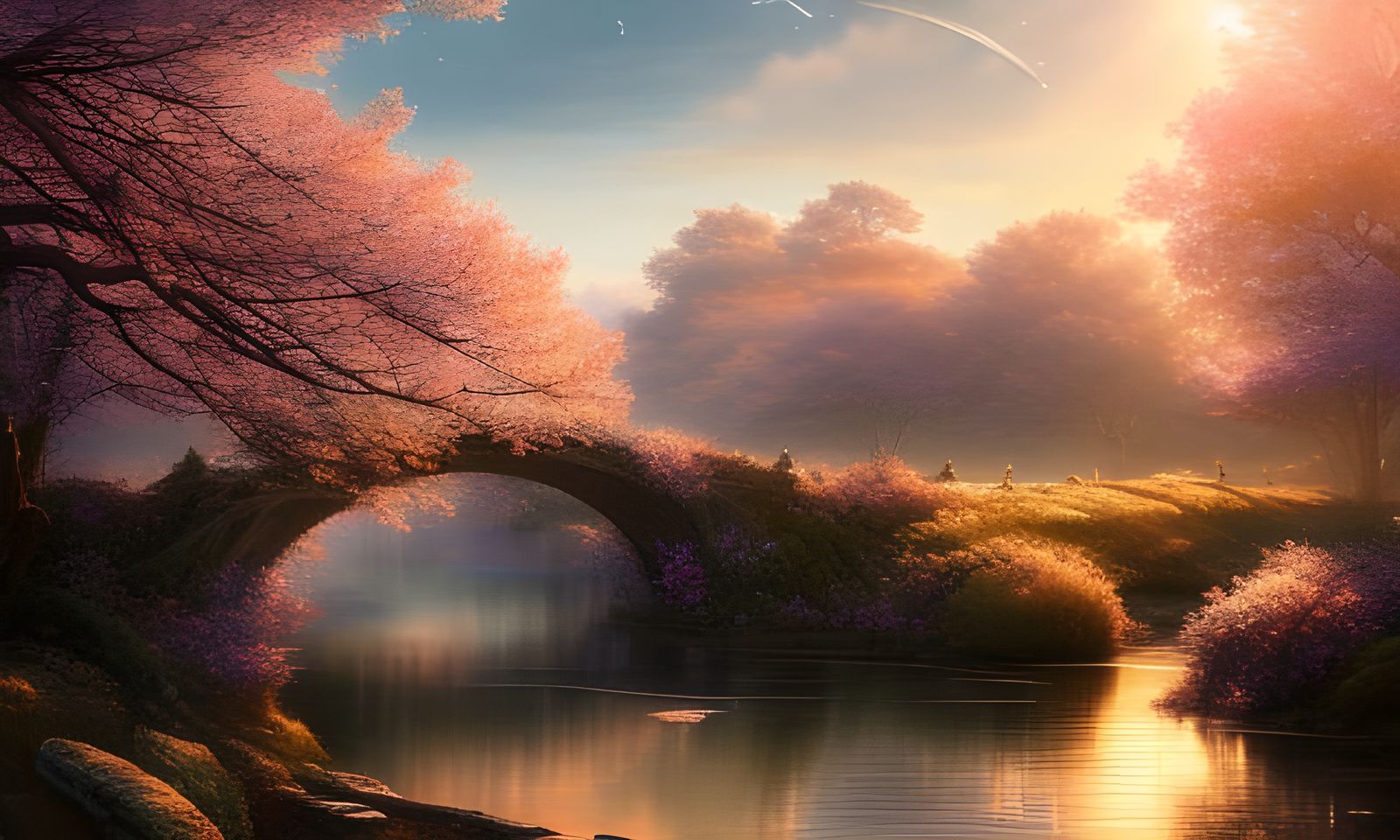 Cherry Blossoms  by @Ev150