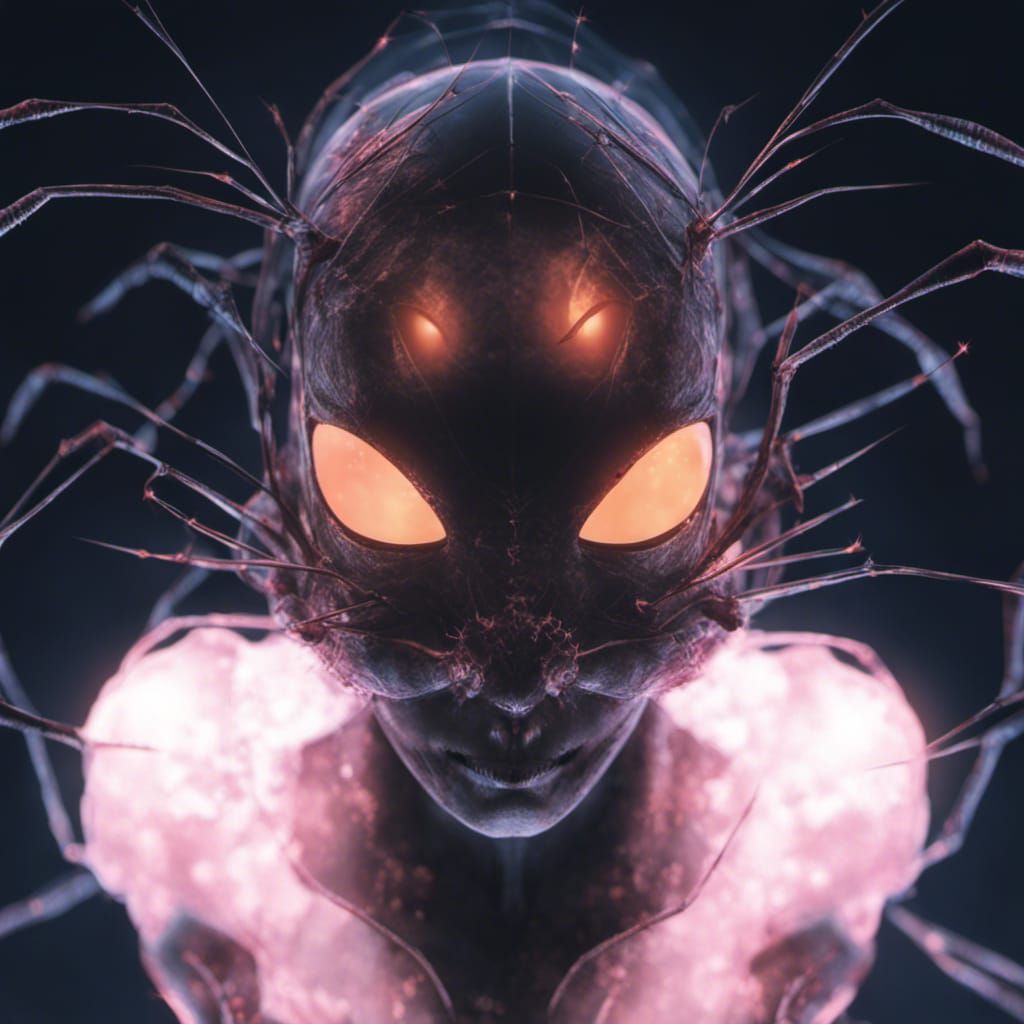 anthropomorphic Arachnid woman #3