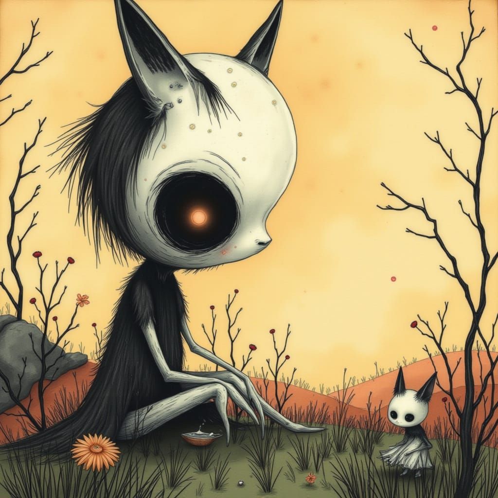 <lora:MO Branchlings:1.0>