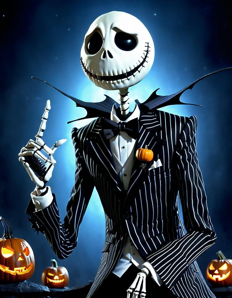 Jack Skellington    by @Bunny77
