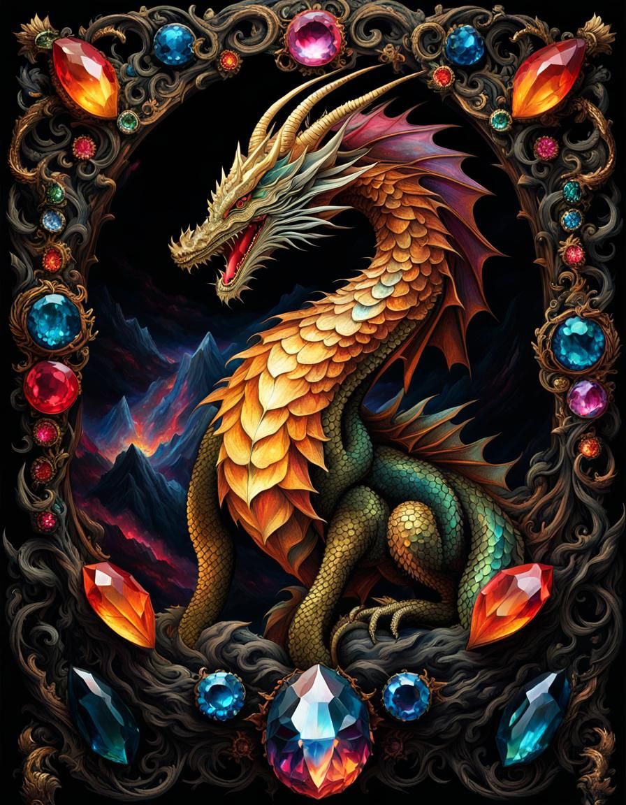 Guardian of the Gems AI Generated Artwork NightCafe Creator