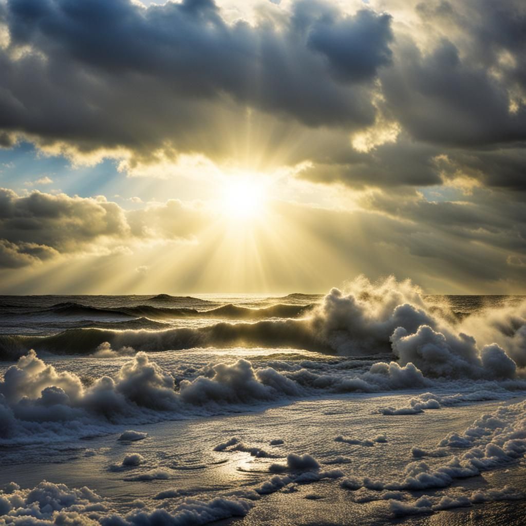 The tide is coming in