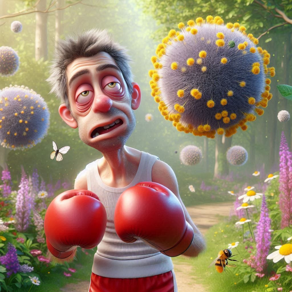 Losing My Fight with Spring Allergies