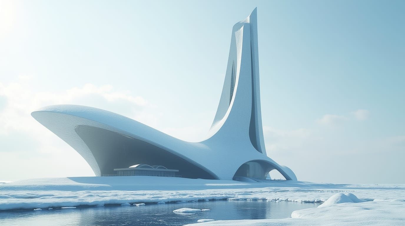 Architecture: neo-futurism by Zaha Hadid