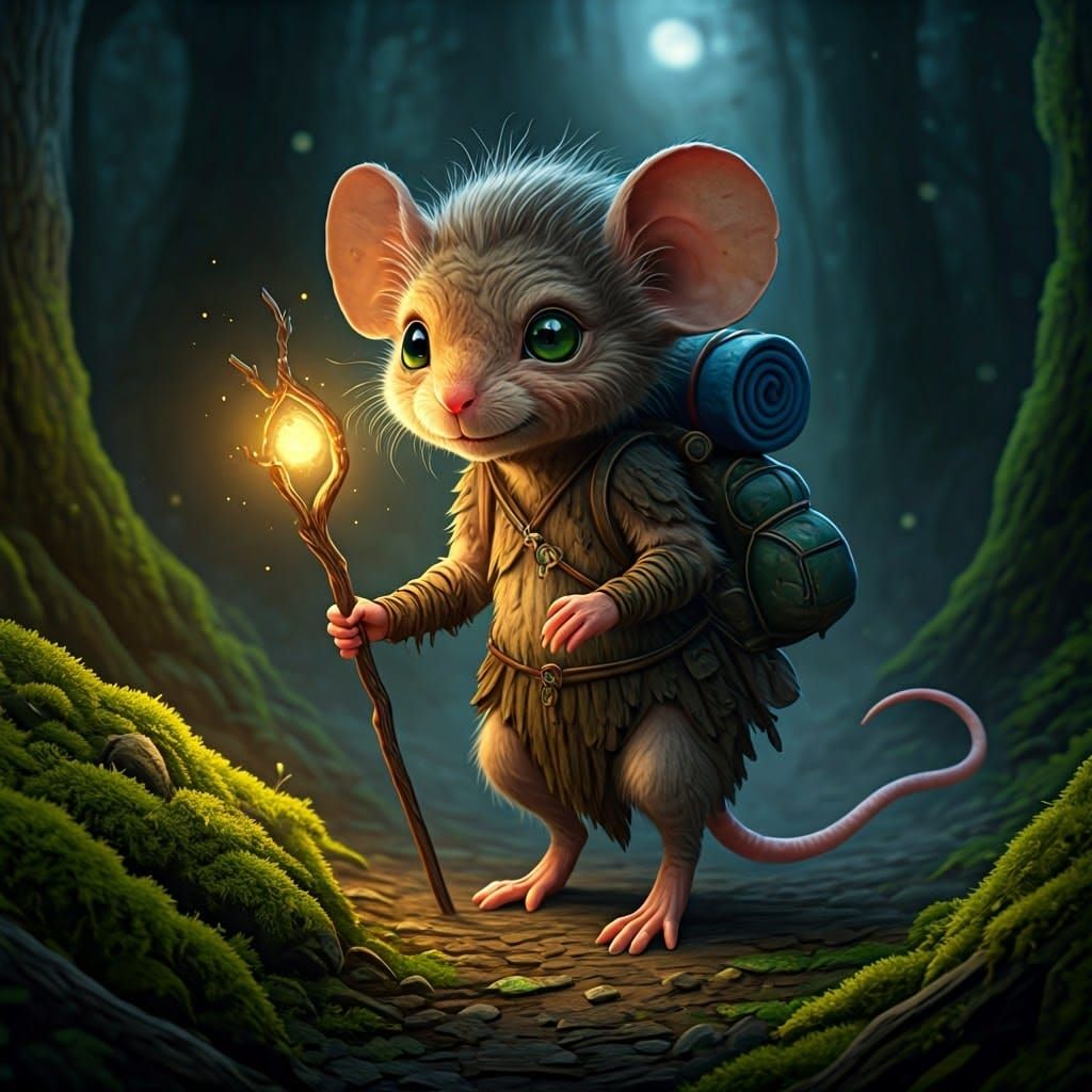 Traveling mage Mouse