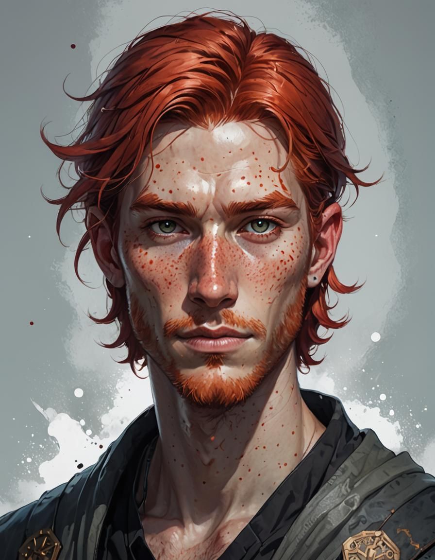 NPC Portrait: Redhead - AI Generated Artwork - NightCafe Creator