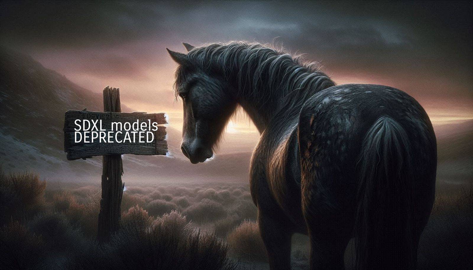 Goodbye SDXL fine tuned models