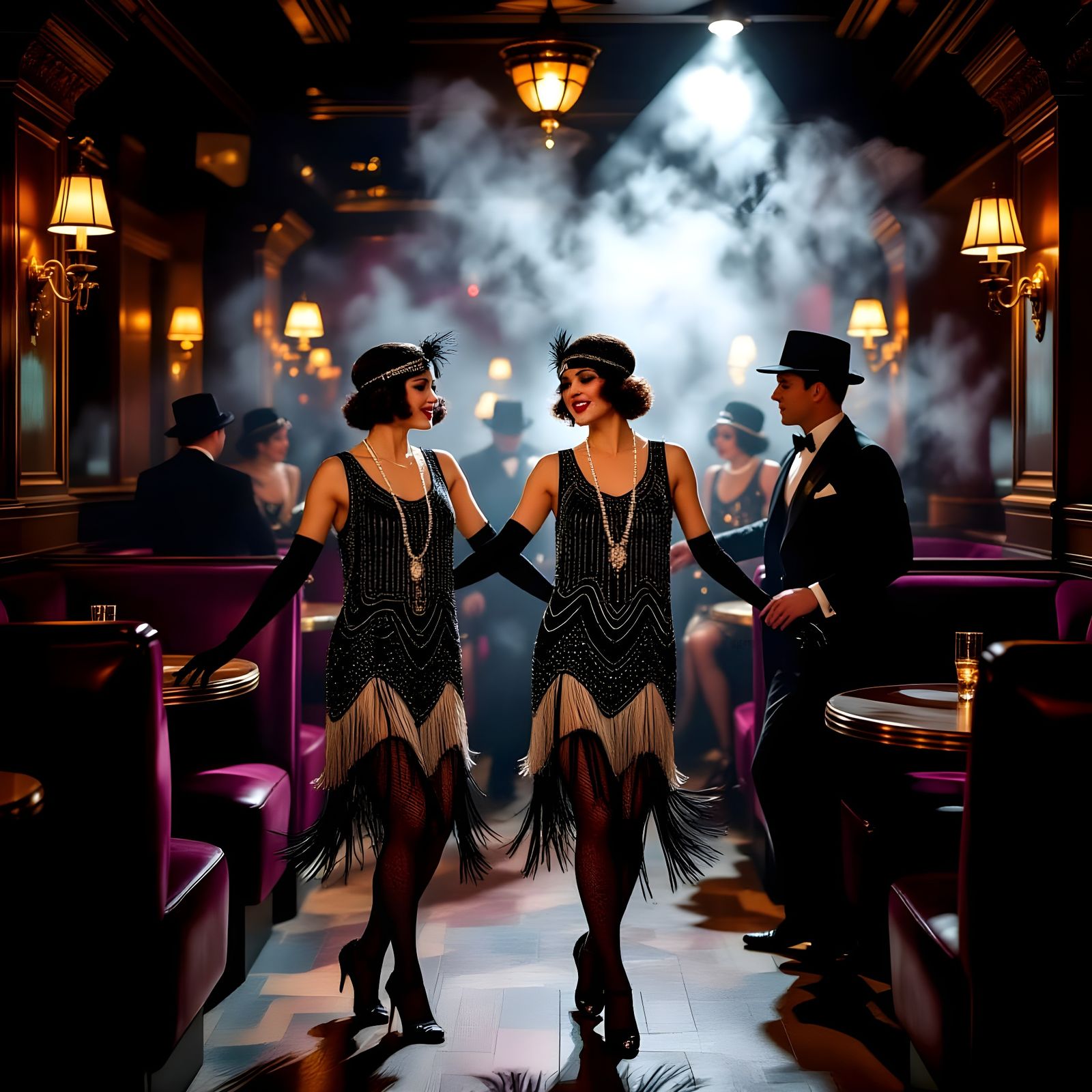 Flapper Ladies Night Out!  by @Shelle-Sherrie