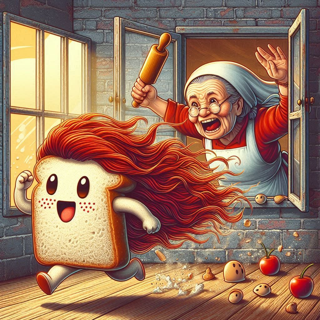 You can't catch me, I'm the Ginger Bread Man