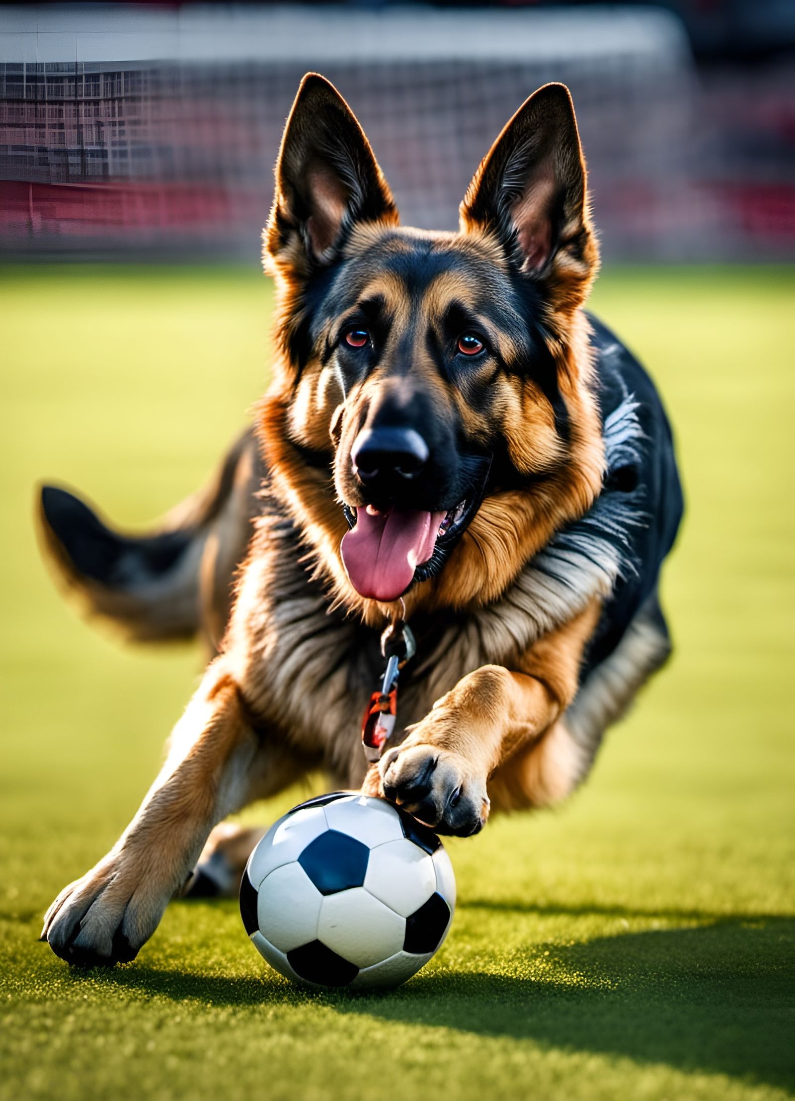 Shepherding the Ball  by @Art of Art