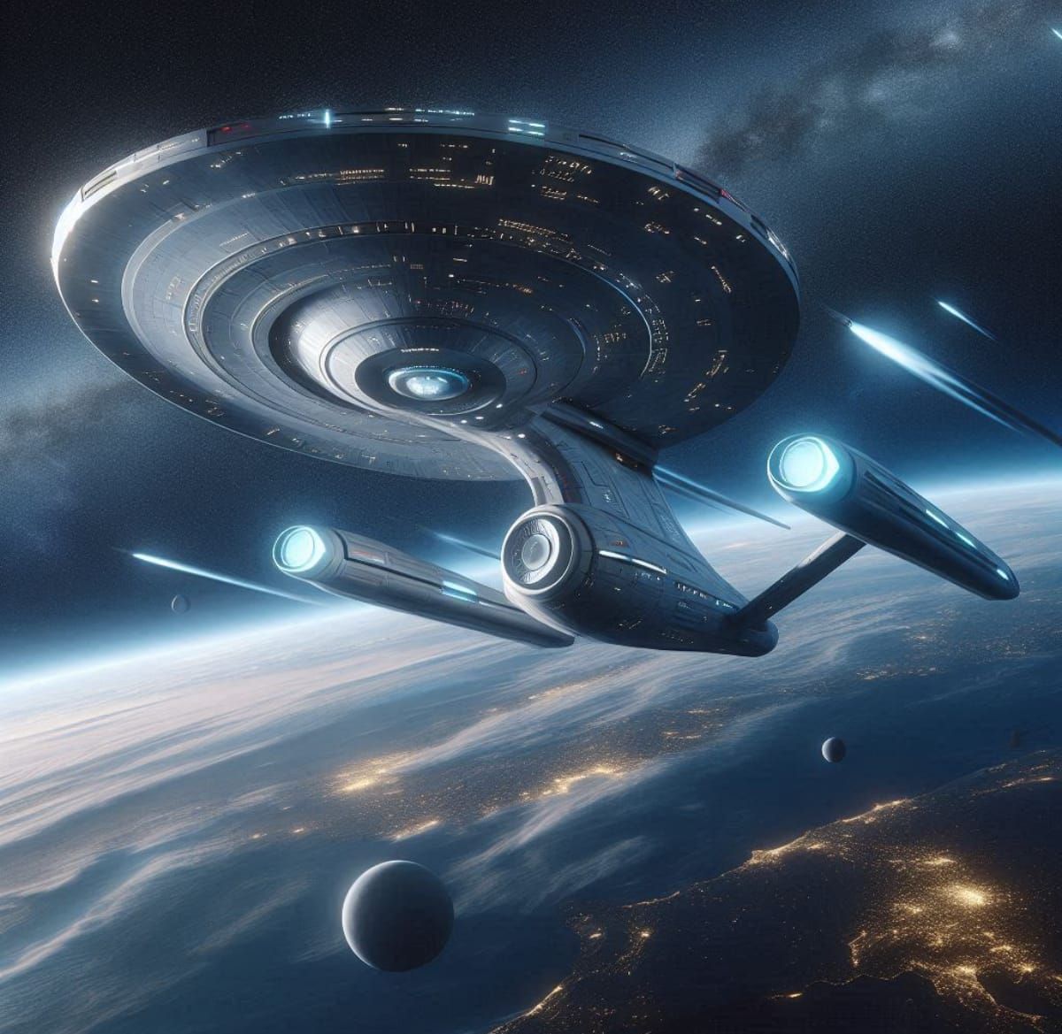 Star Trek Style Ship