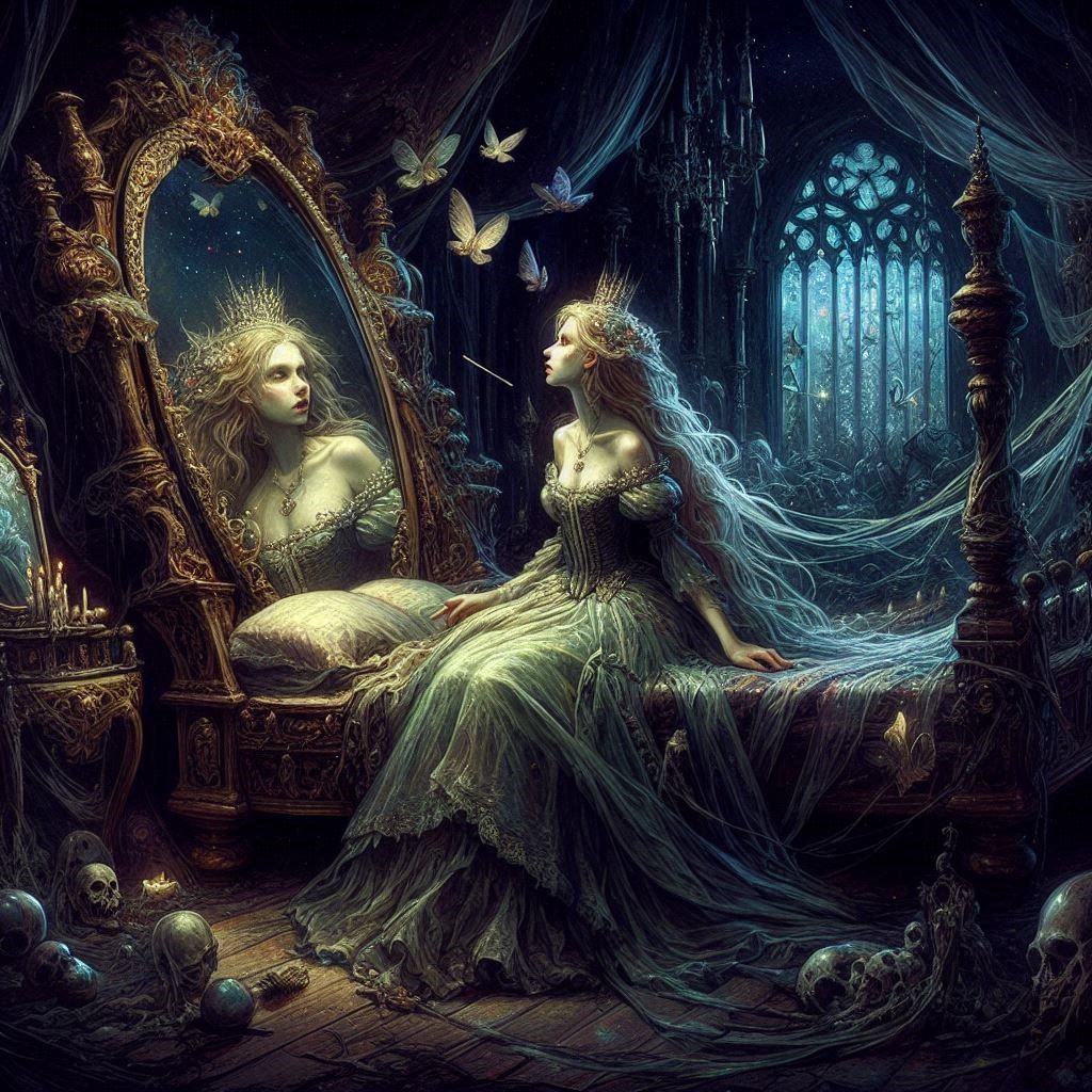 she dreamed of passing through the looking glass