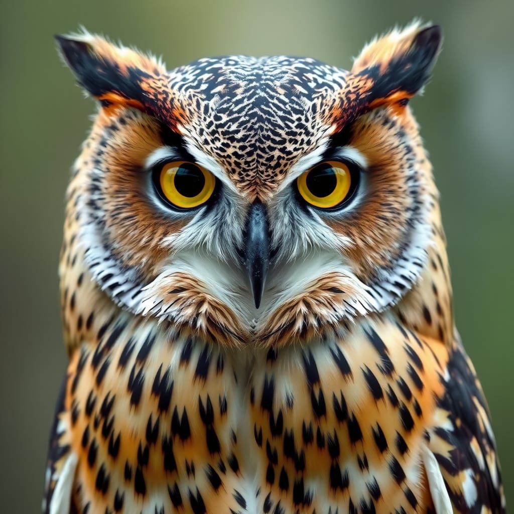 owl portrait  by @Voldemort