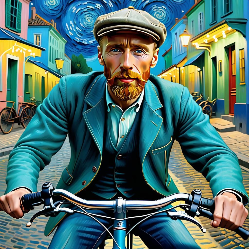 VINCENT VAN GOGH, THE BLUE