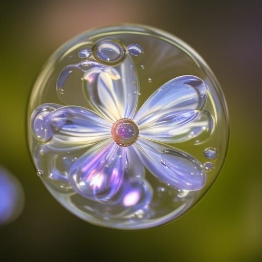 bubble flower  by @boba