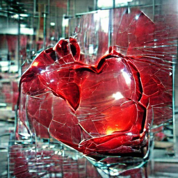 The human Heart is as fragile as glass.