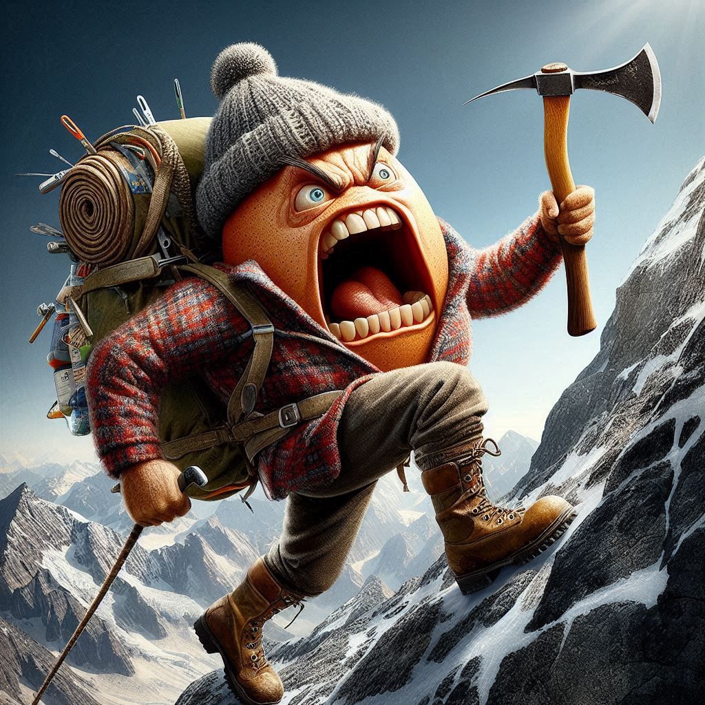 The pleasure of climbing