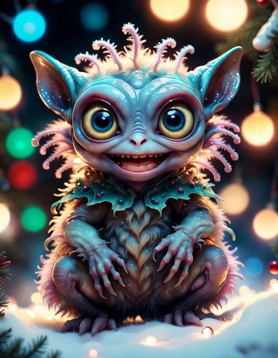 Good bye 2023 gremlin - AI Generated Artwork - NightCafe Creator