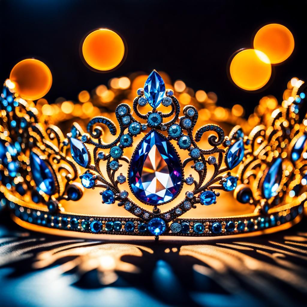 Crystal diadem