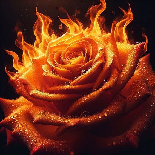 Fire Rose