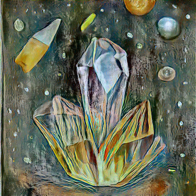 Fire crystal of space,Elmore