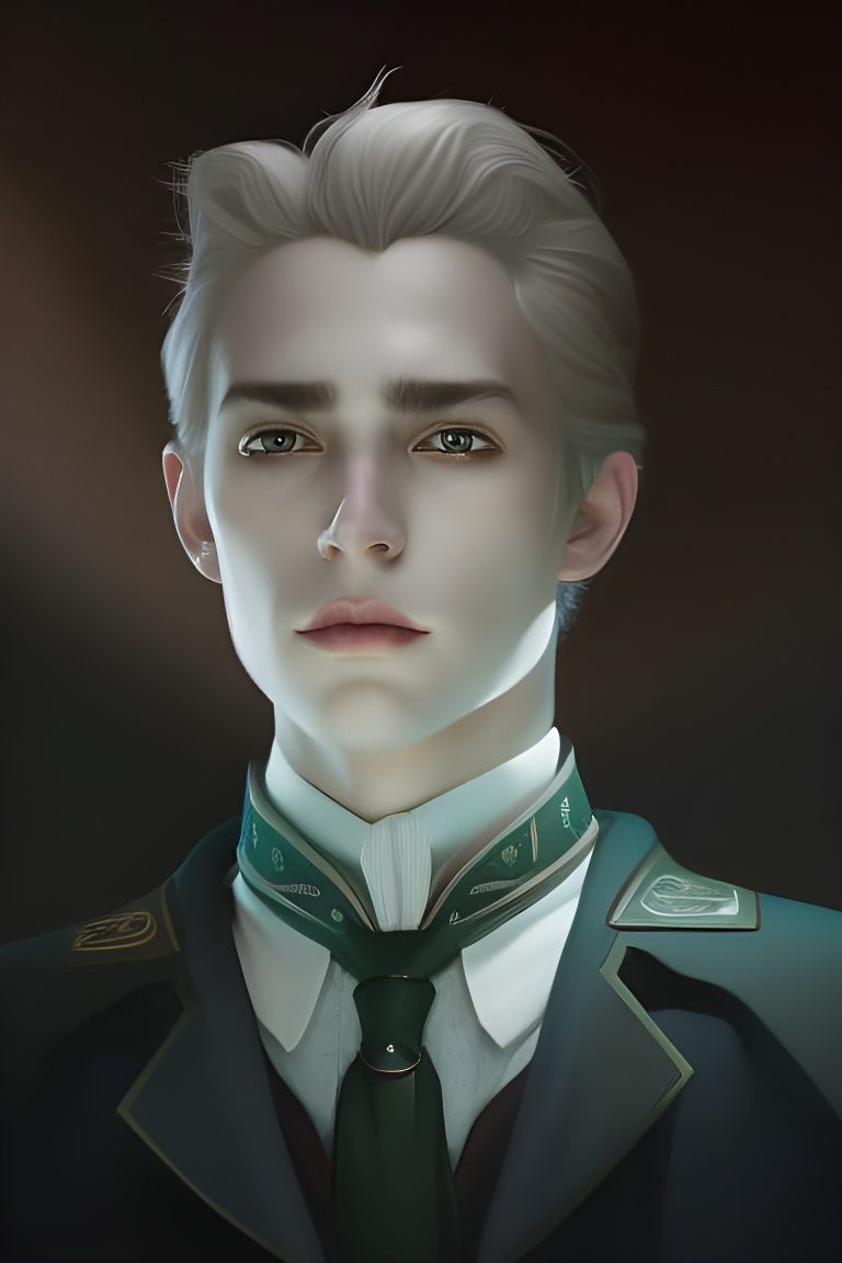 DRACO MALFOY - AI Generated Artwork - NightCafe Creator