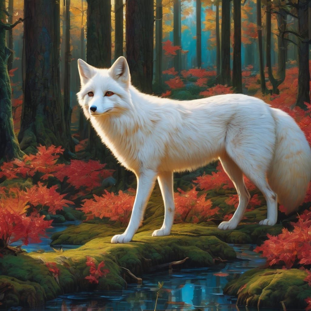 White fox