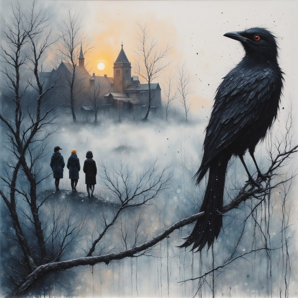 Morning has broken  (Lyric Prompt)  by @AnC