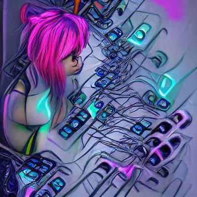 Zoe pondering amongst 81 UDP sockets