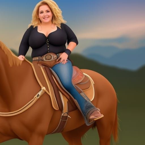 Western cowgirl...