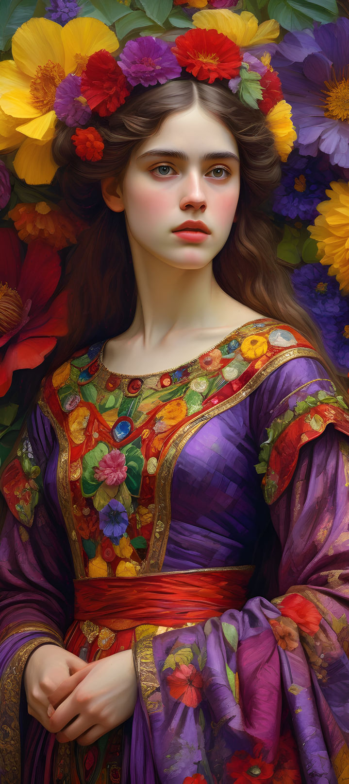 Art Nouveau Portrait