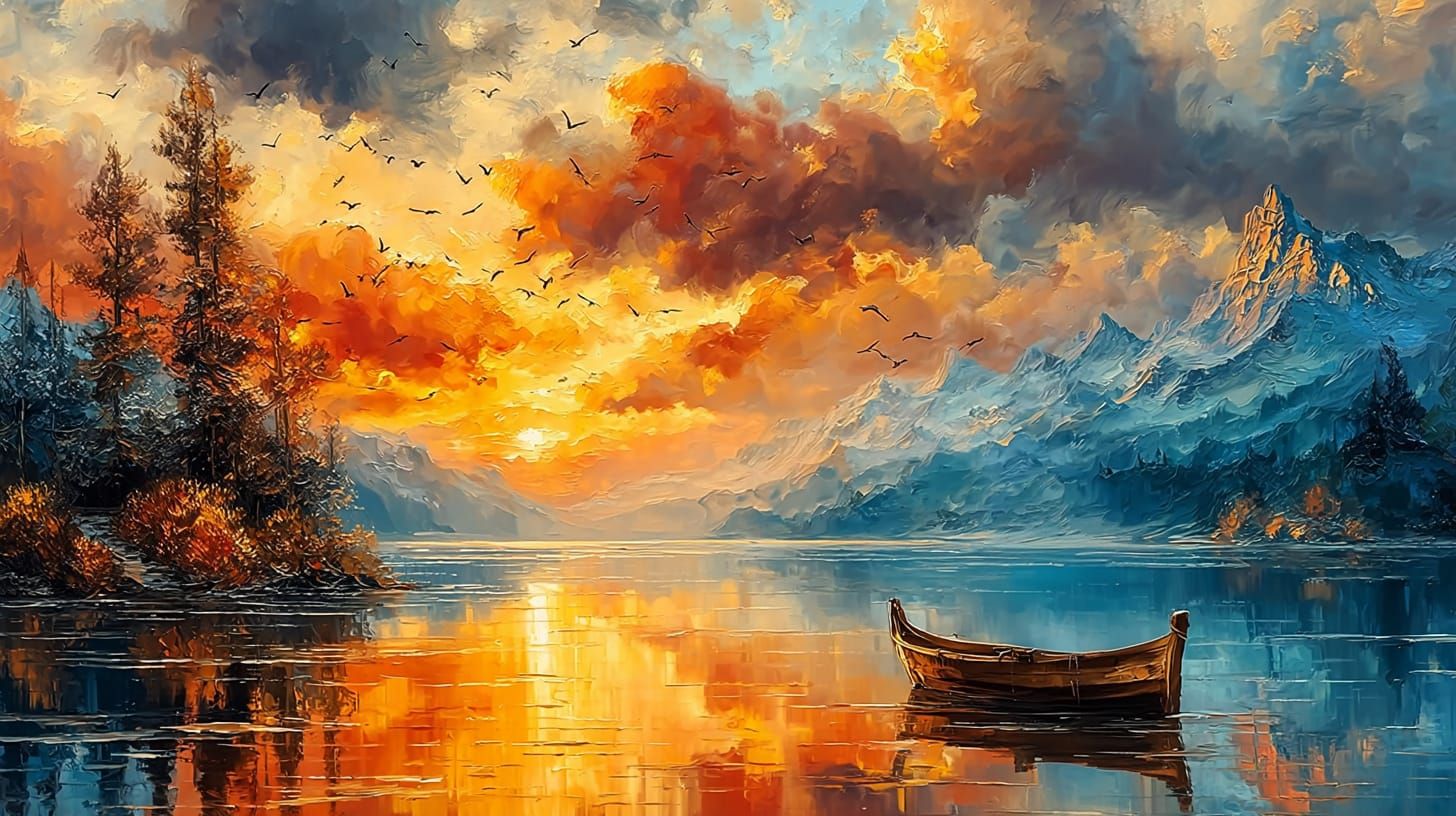 Beneath Burning Clouds  by @Magic School Bus Dropout