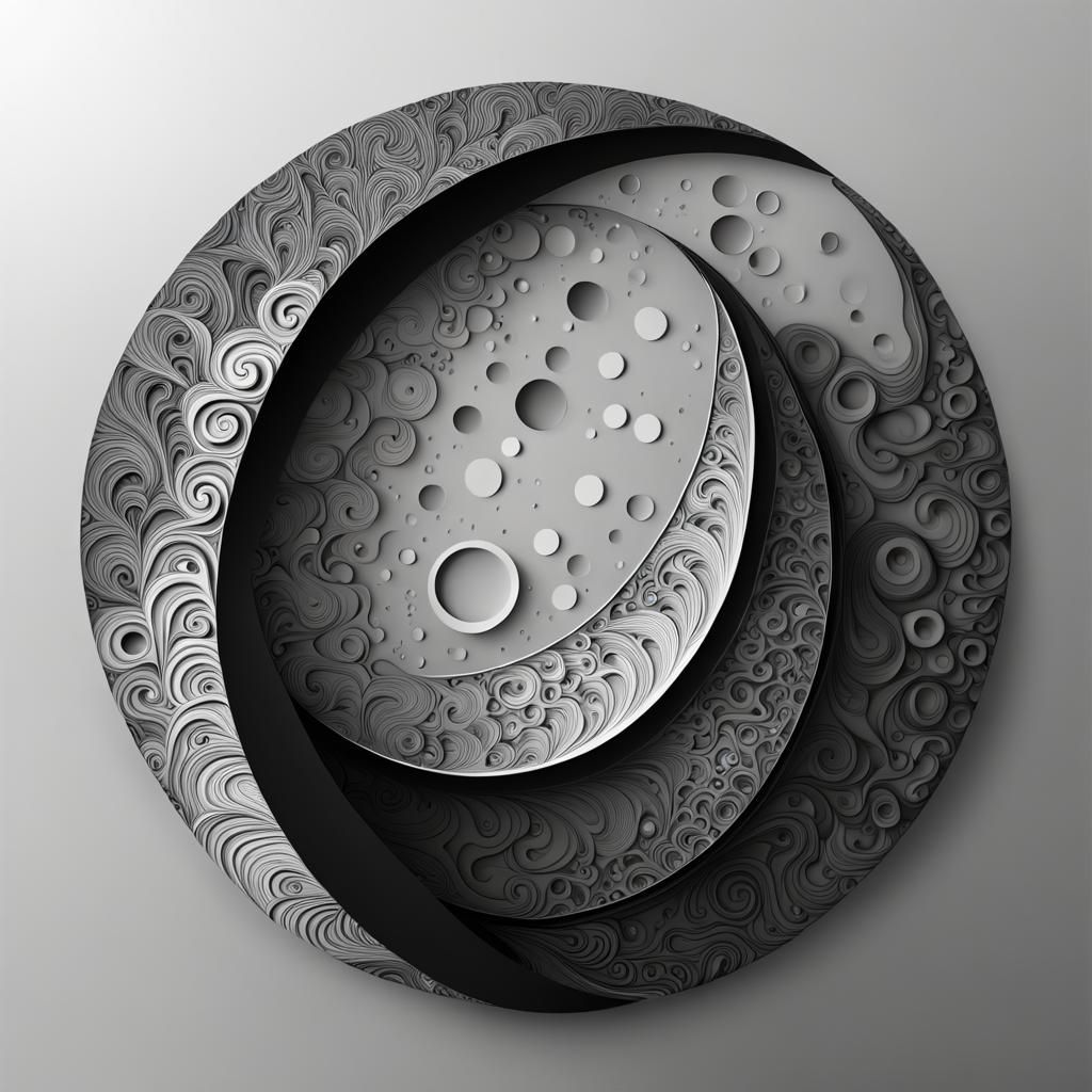BLACK MOON SCULPTURAL