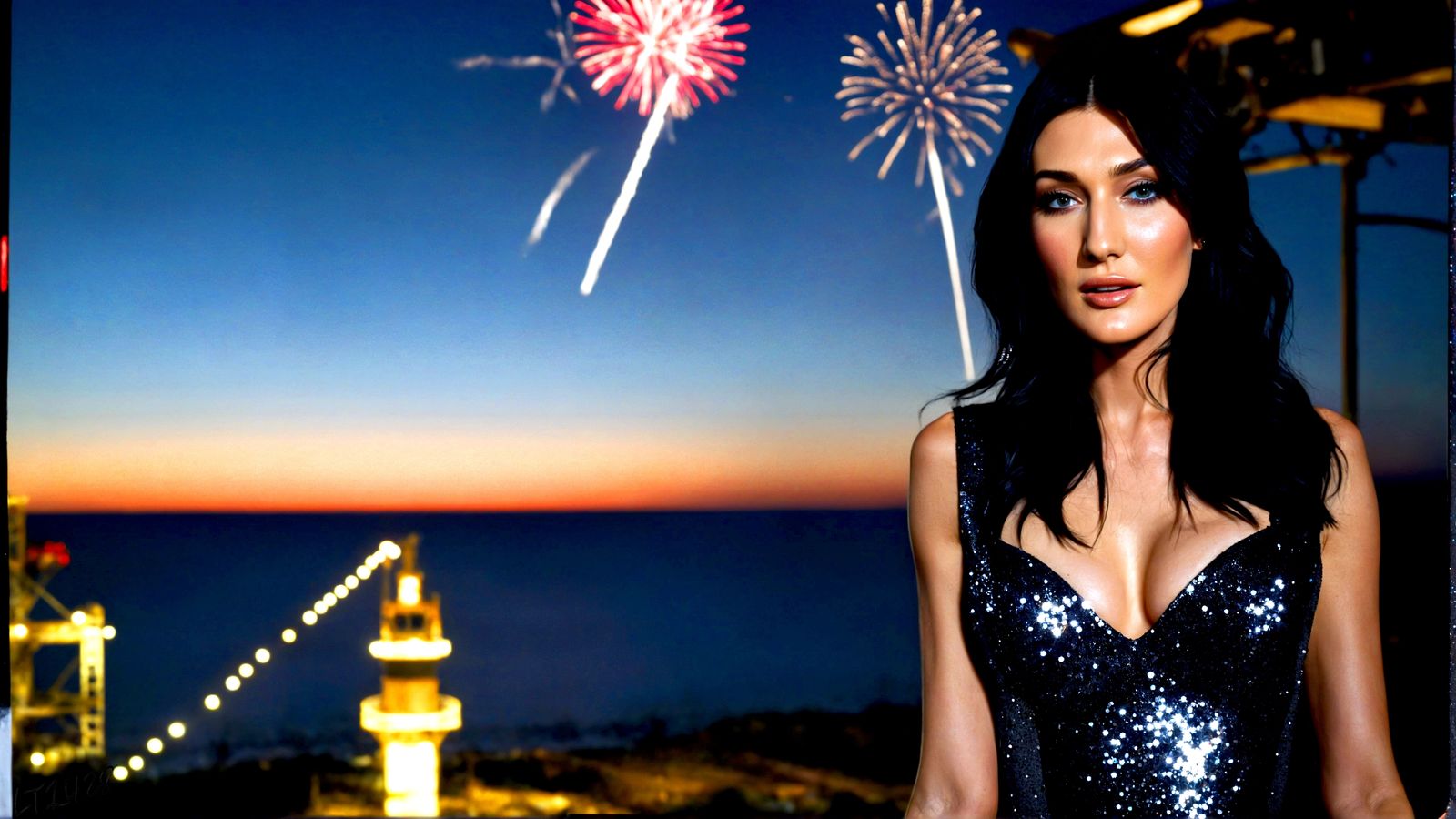 Maxine Kemp's last image in the Glitter in the air series.