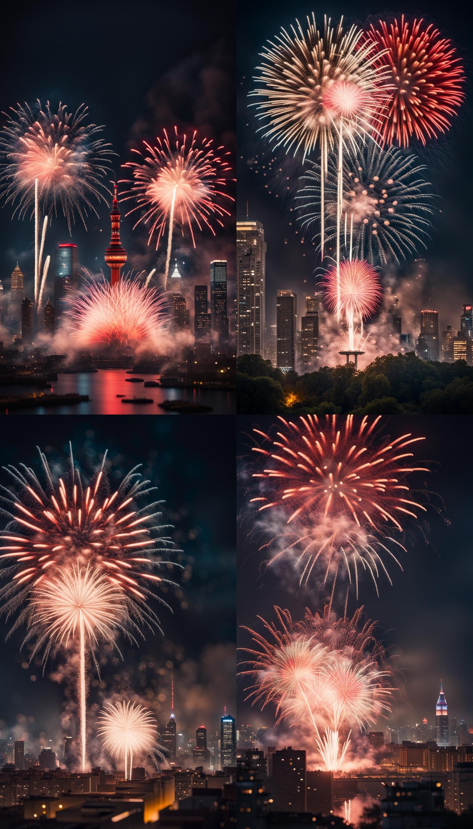 A dystopian future where the fireworks symbolize revolution ...
