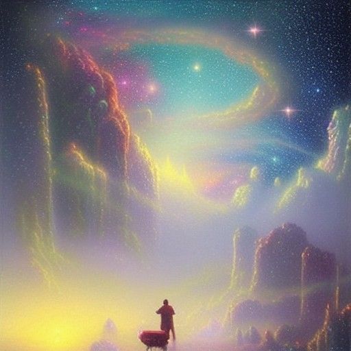Man in a lost galaxy