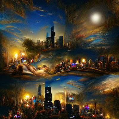 Night in Chicago