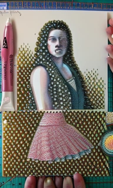 KineticPointillismLolita, Parametric Shimmering Spherical De...